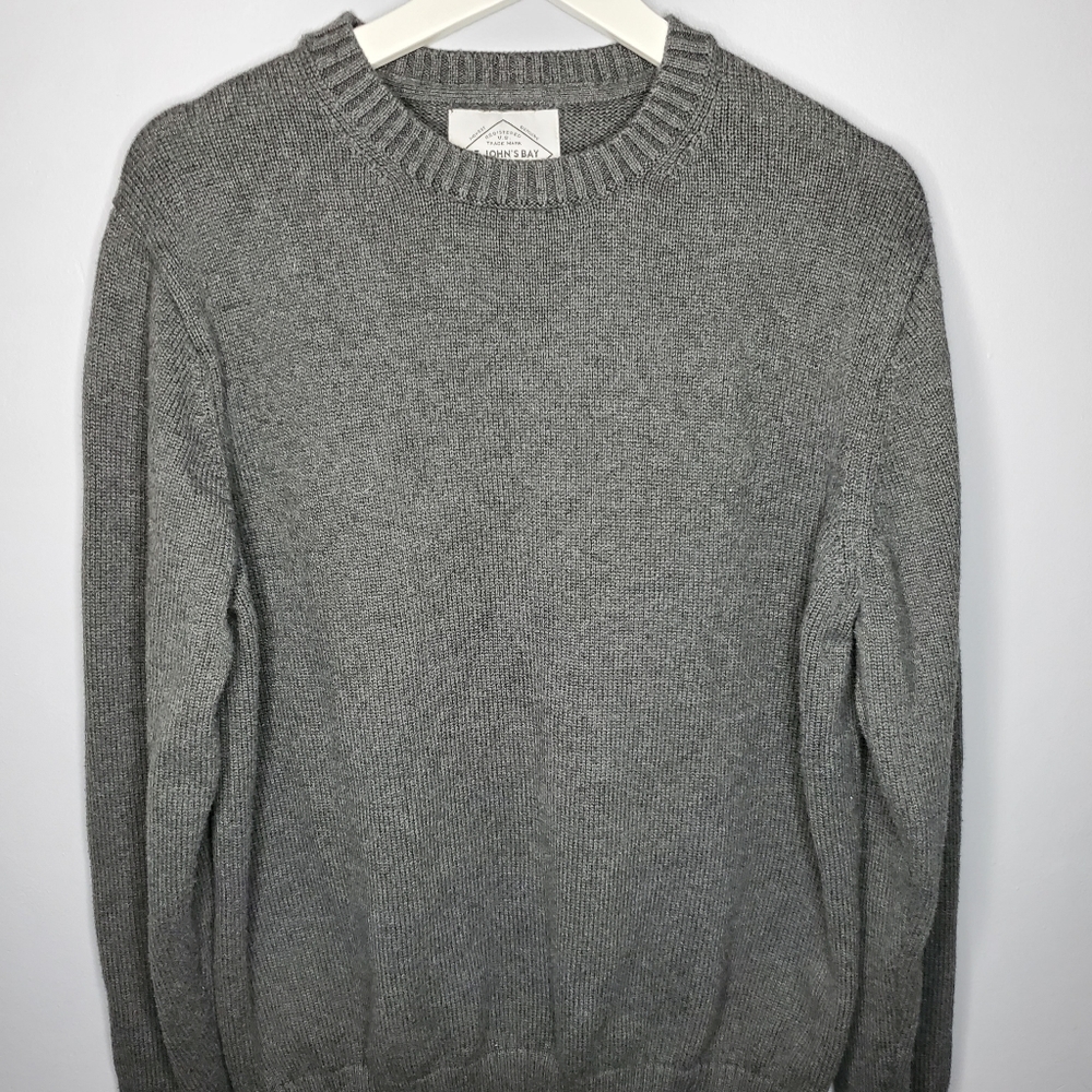 St Bay grey crewneck